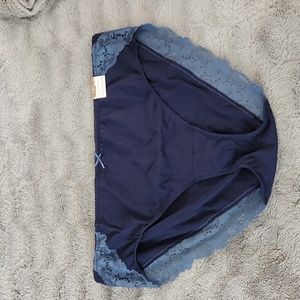 2/$15 Cacique Cotton and Lace Hipster
